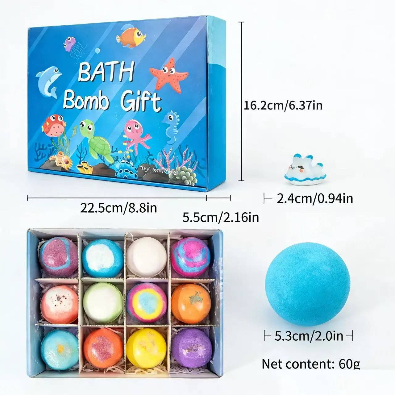 🛁 Kids Surprise Bath Bombs (12 Pack)