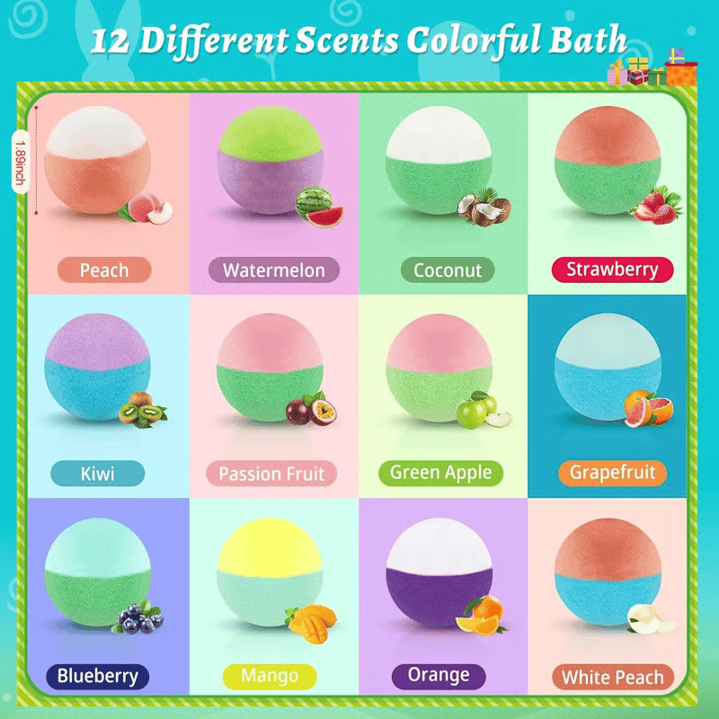 🛁 Kids Surprise Bath Bombs (12 Pack)