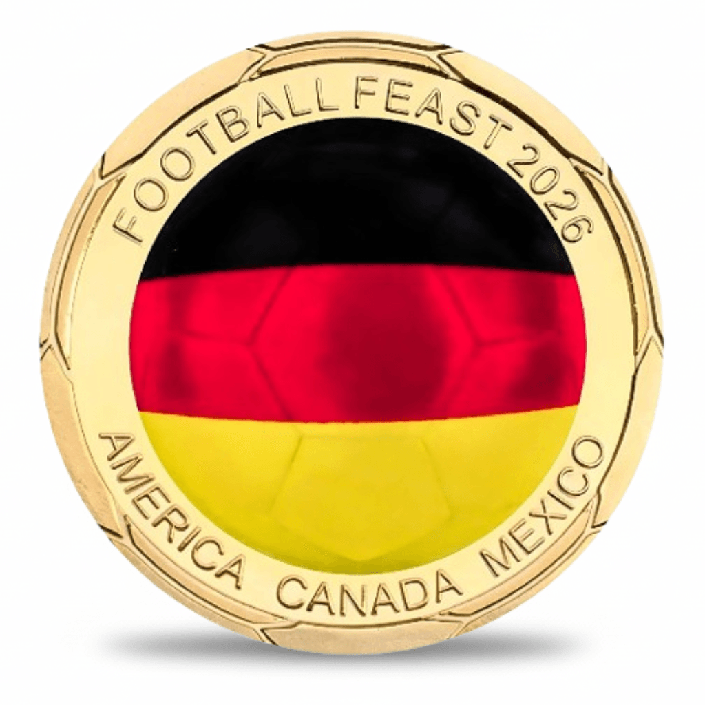 🏆 Flash Sale: 60% OFF ⚽Football Feast 2026 Coin – World Cup Collectible